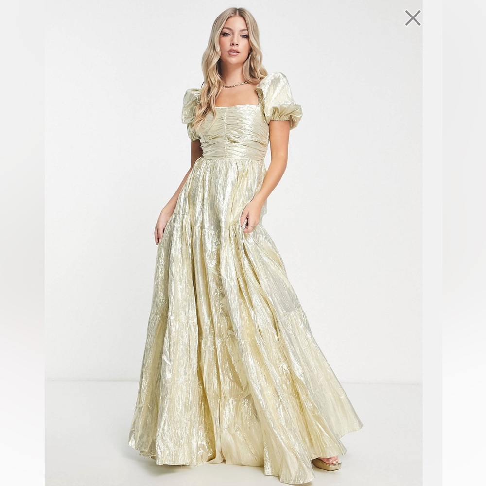 Gold Evening Gown